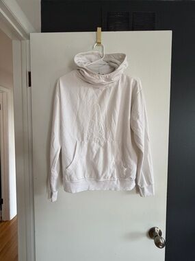 Zella Off-White Turtleneck Hoodie
